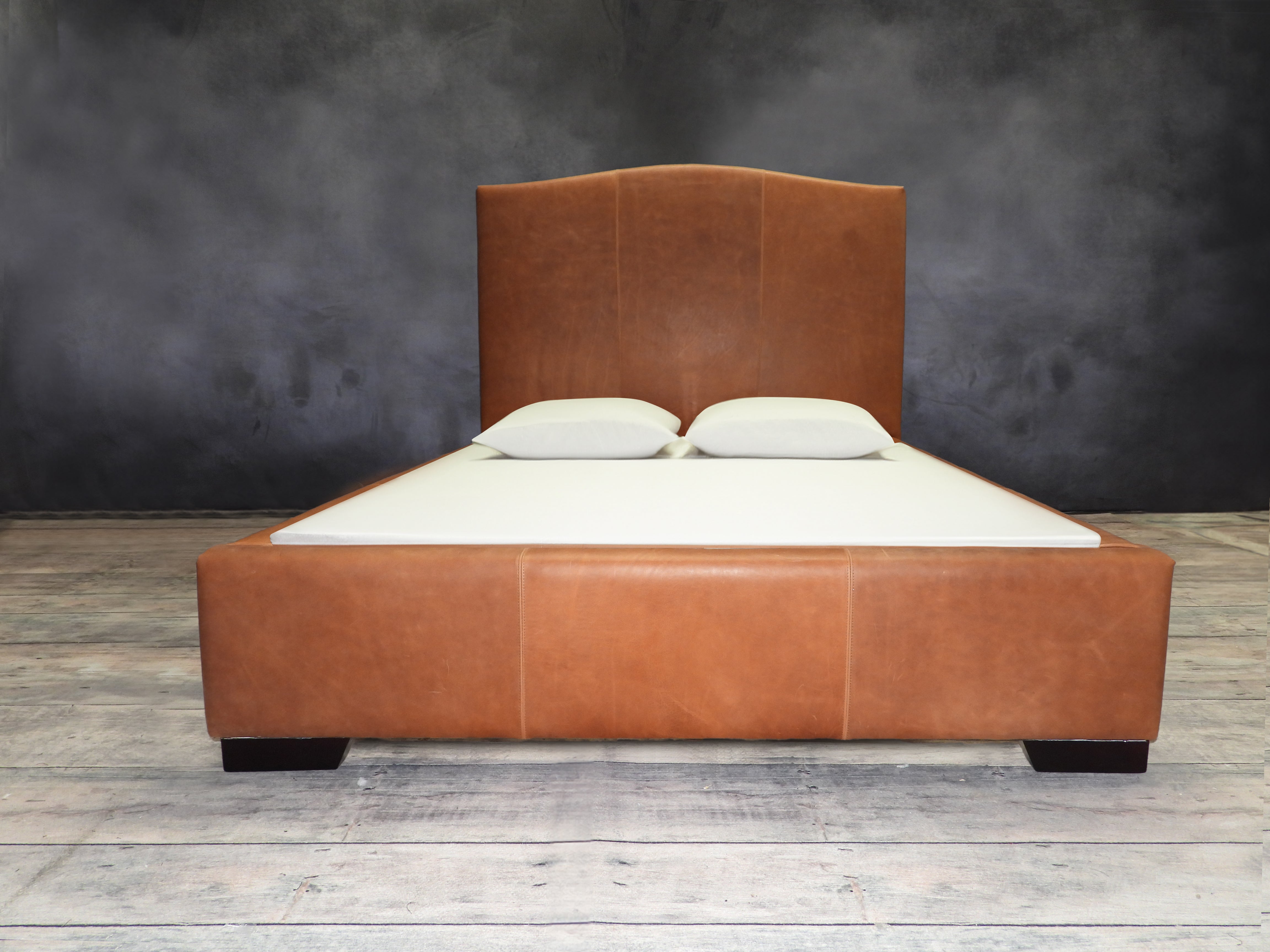 Turner Leather Bed