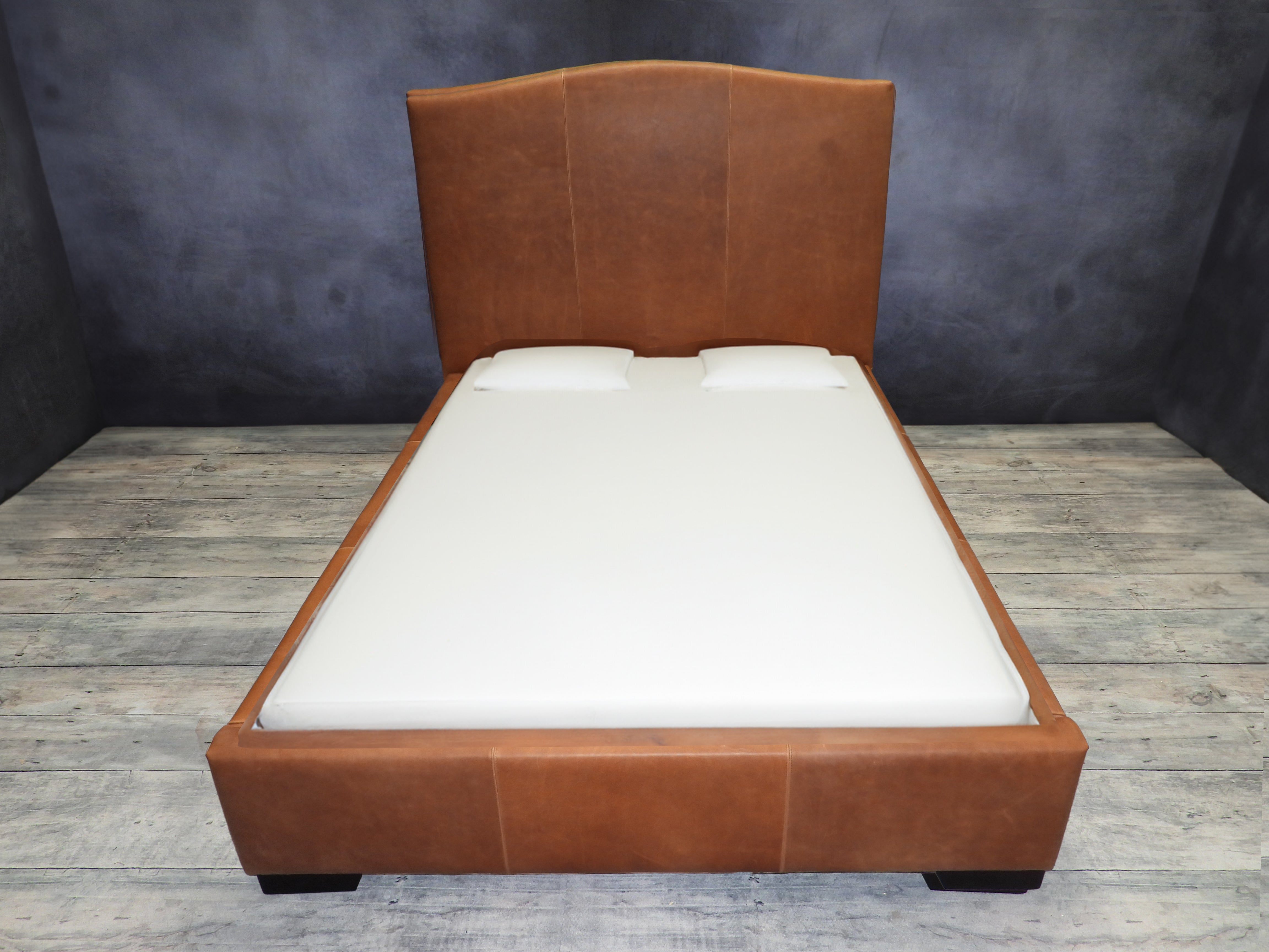 Turner Leather Bed