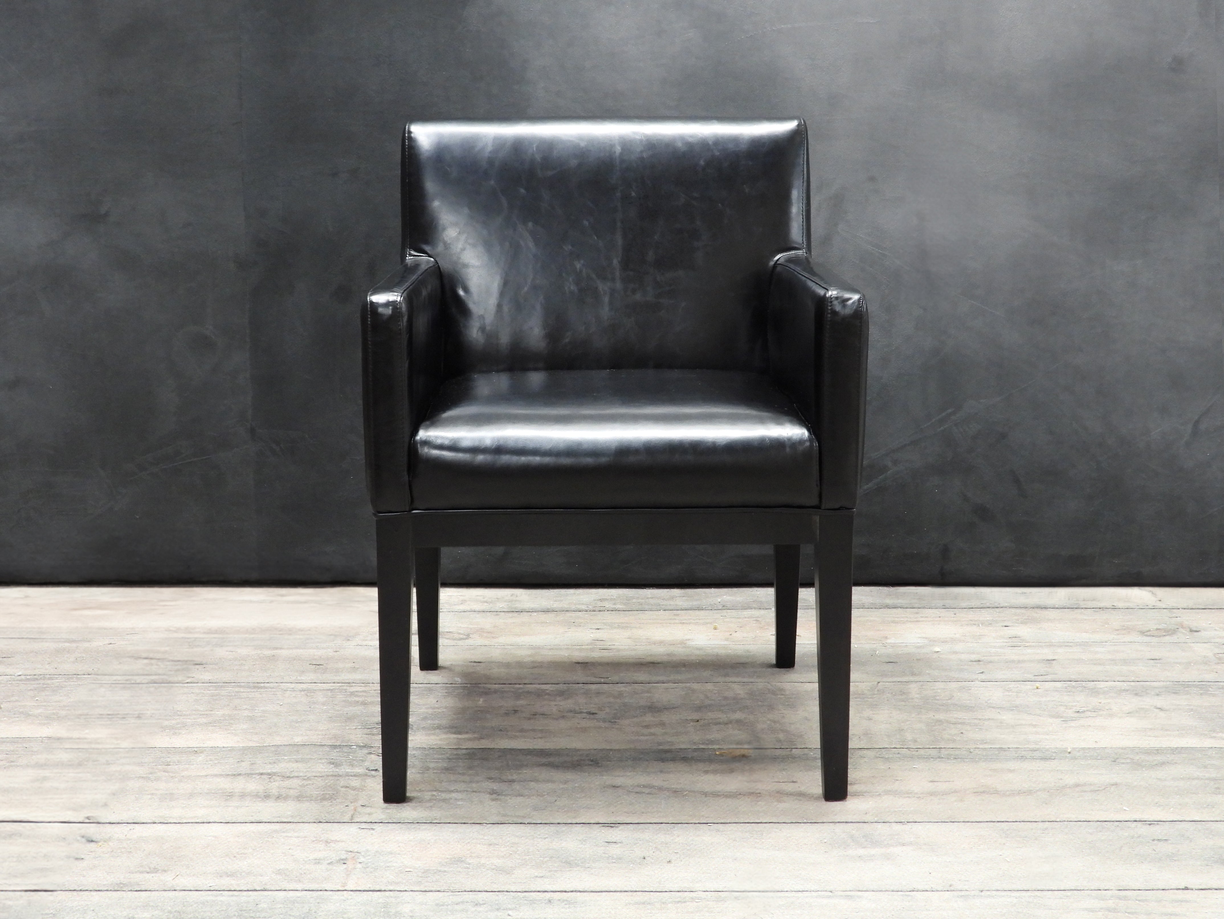 OLIVER LEATHER DINING CHAIR