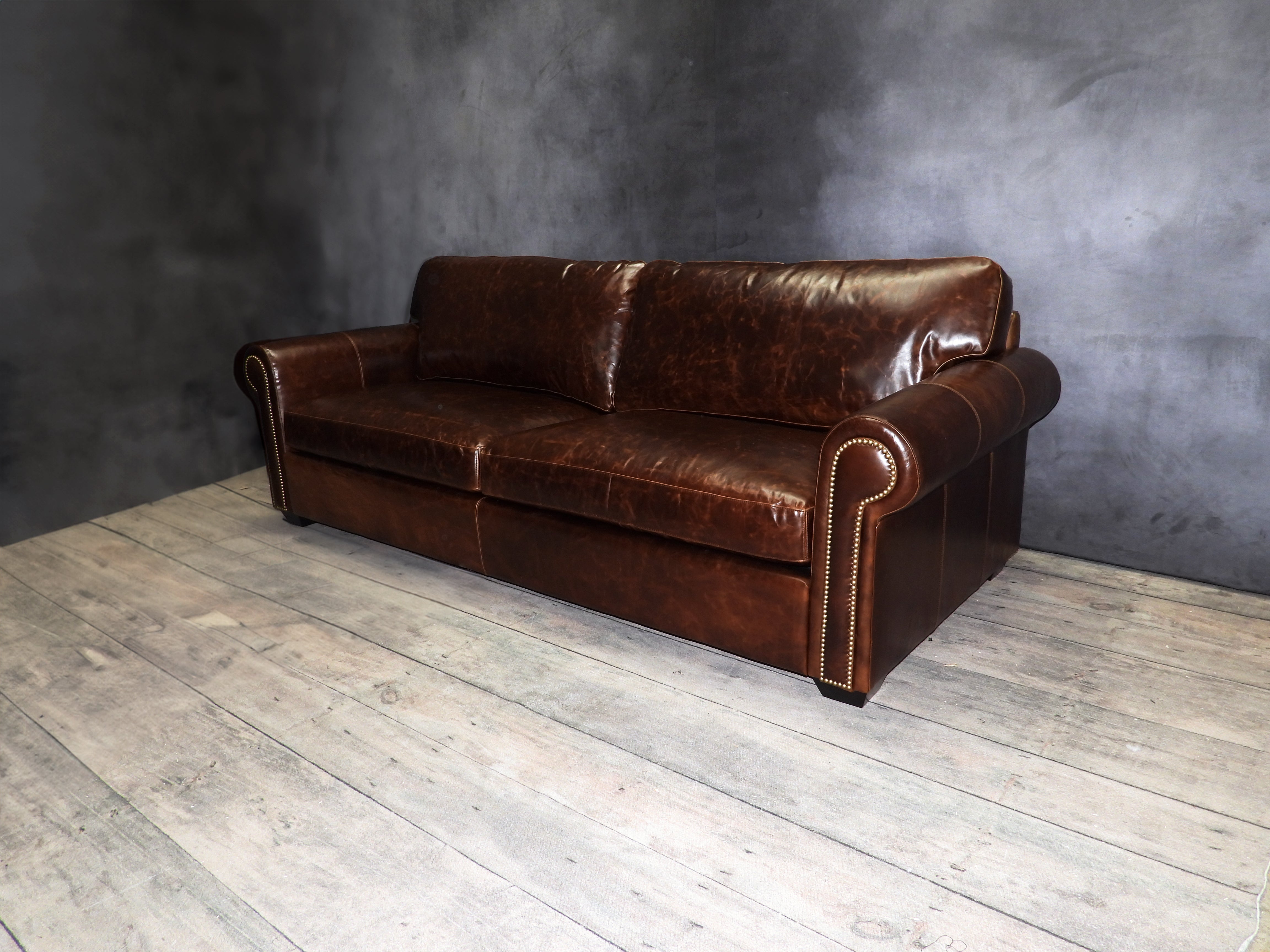 Sir Duke Leather Sofa