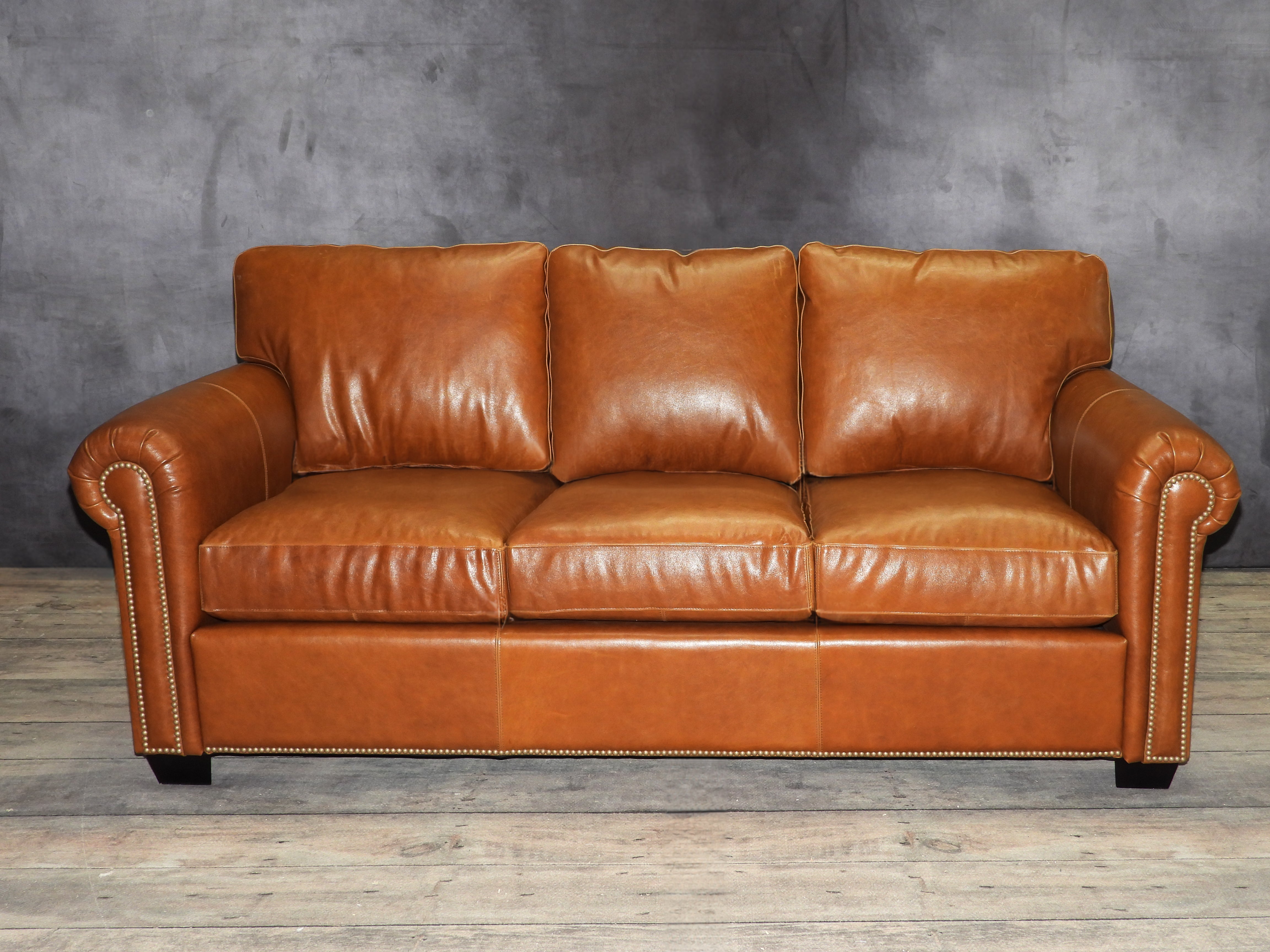 Duke Of Lancaster Leather Sofa