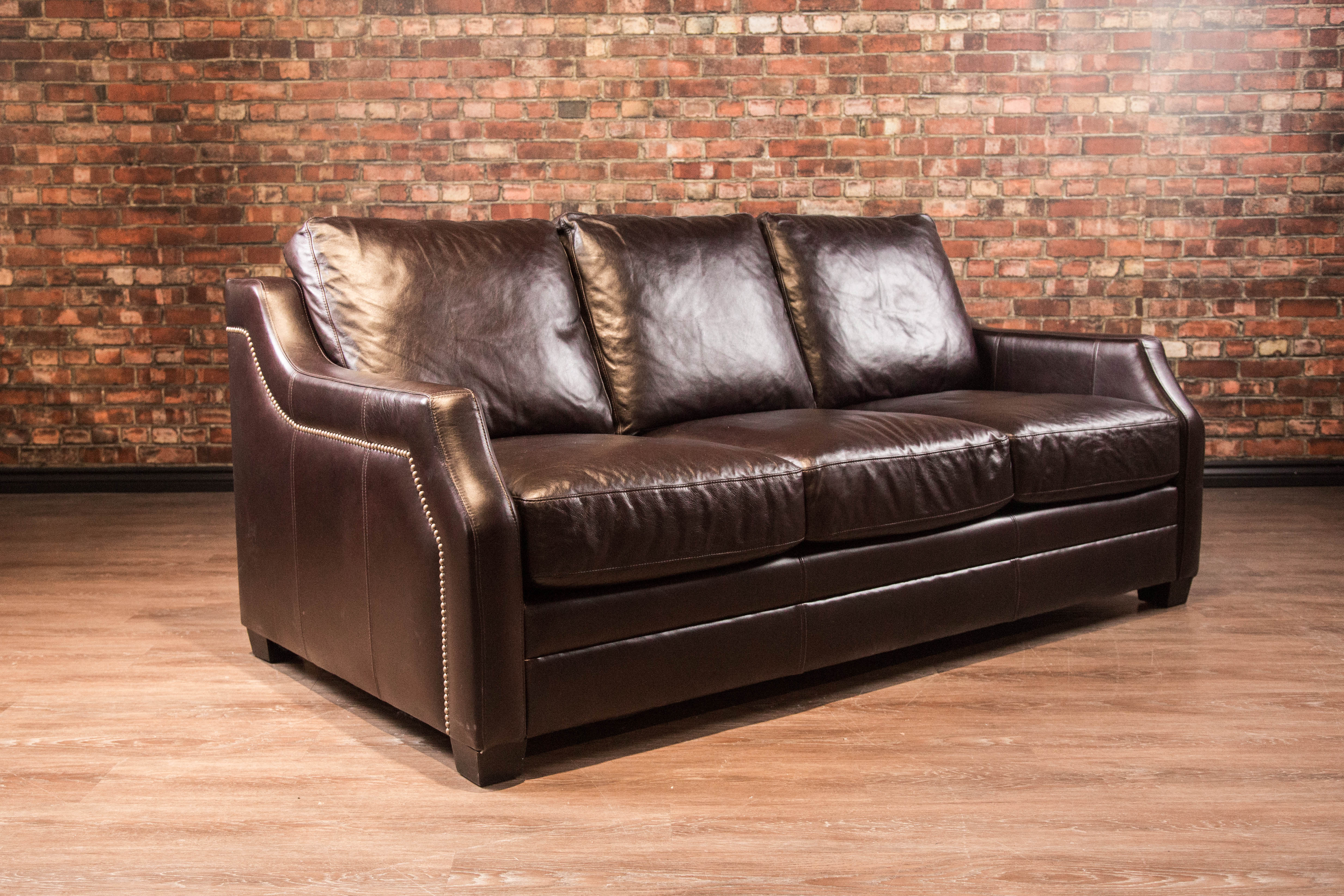 EL PASO LEATHER SOFA