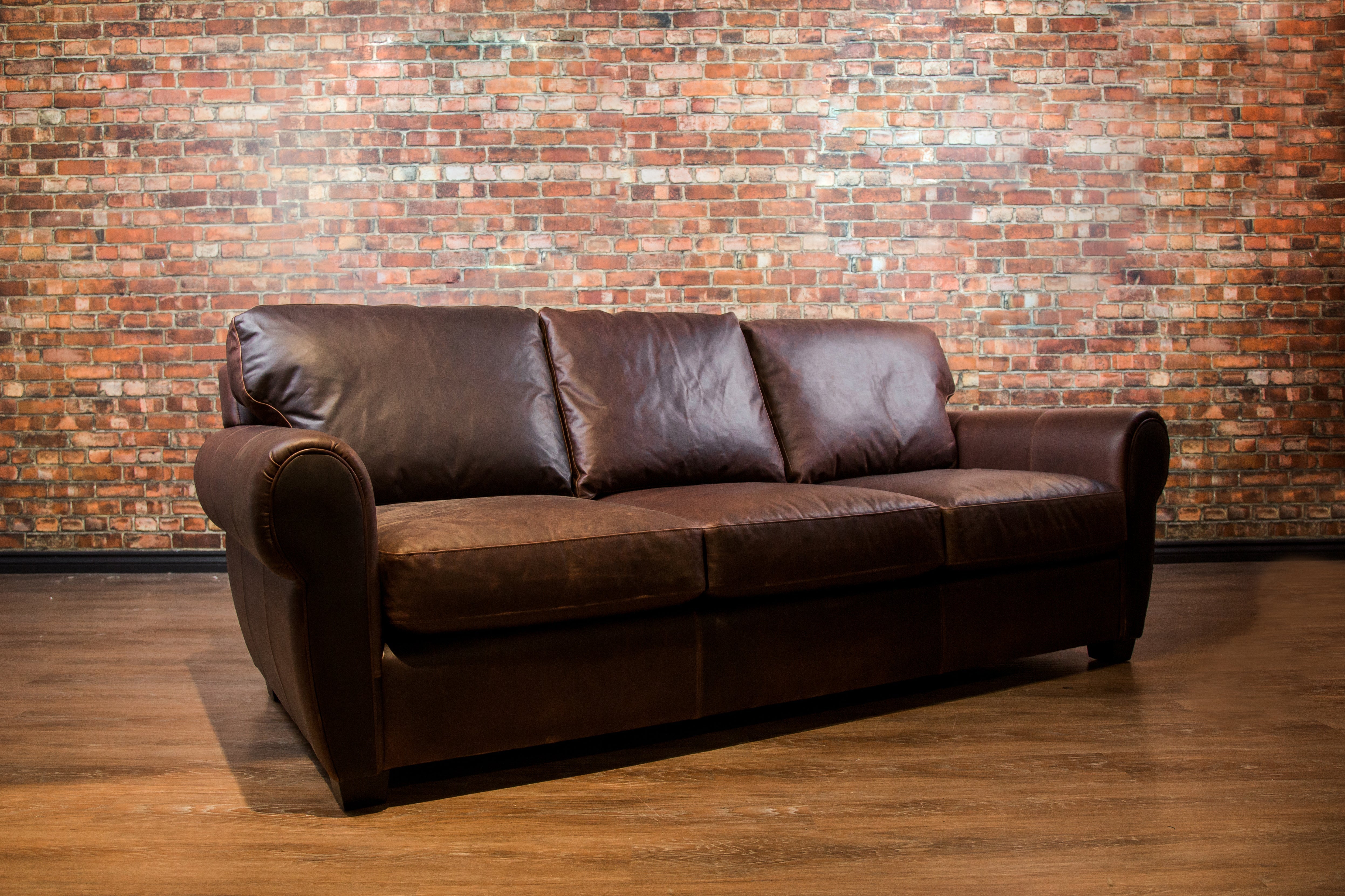 SHELDON LEATHER SOFA