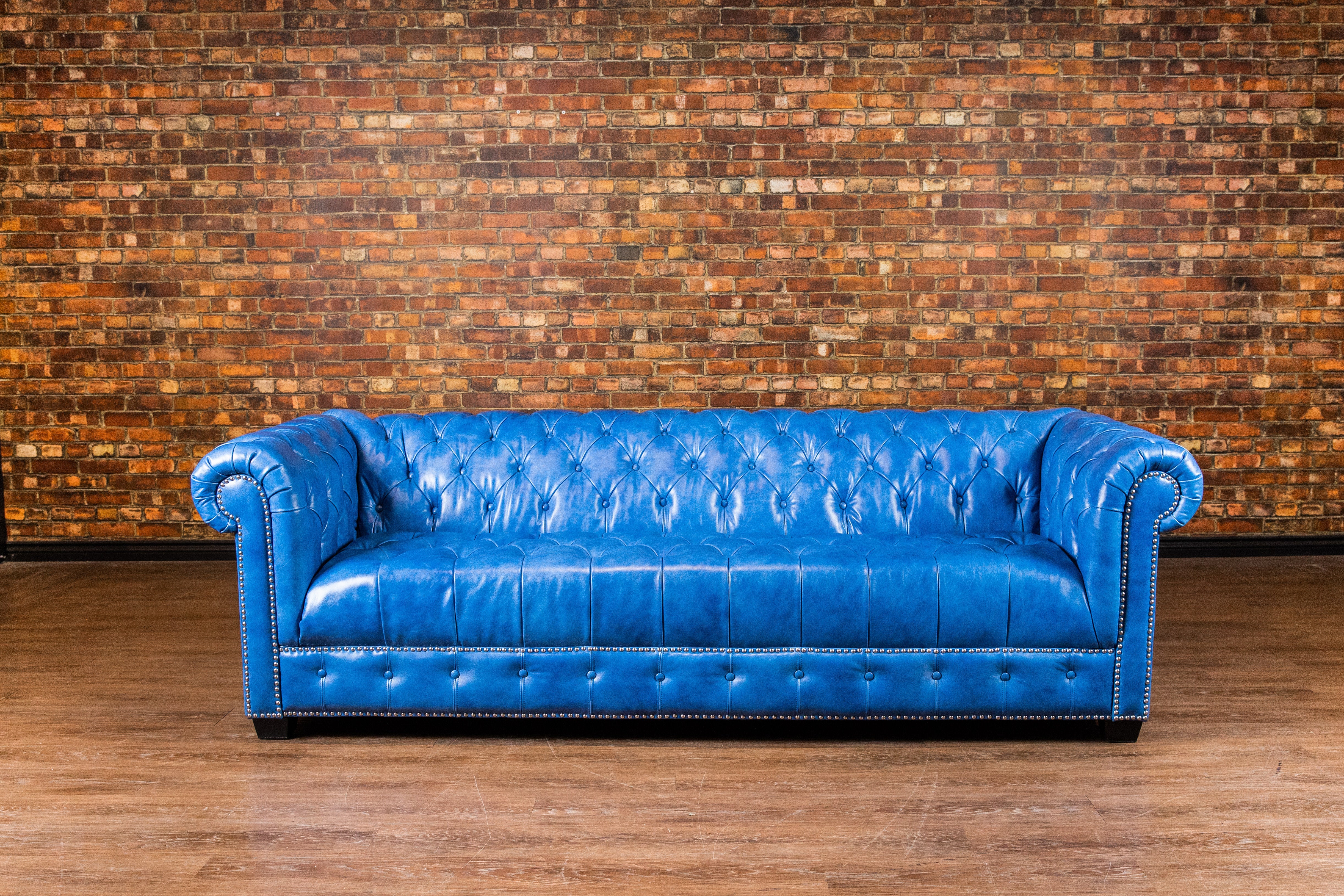 Royal Britannia Leather Sofa