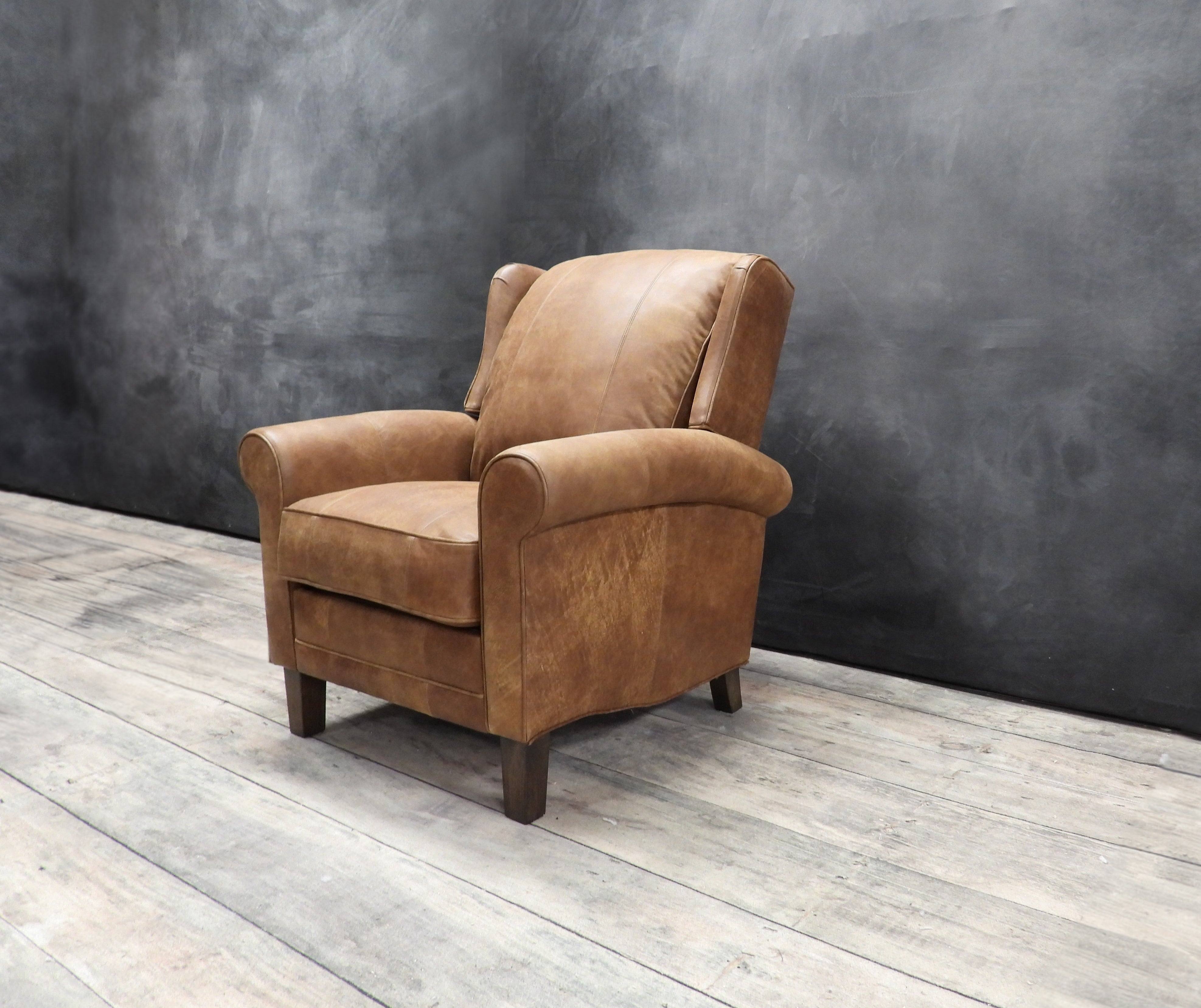 LORD BYRON RECLINER LEATHER CHAIR