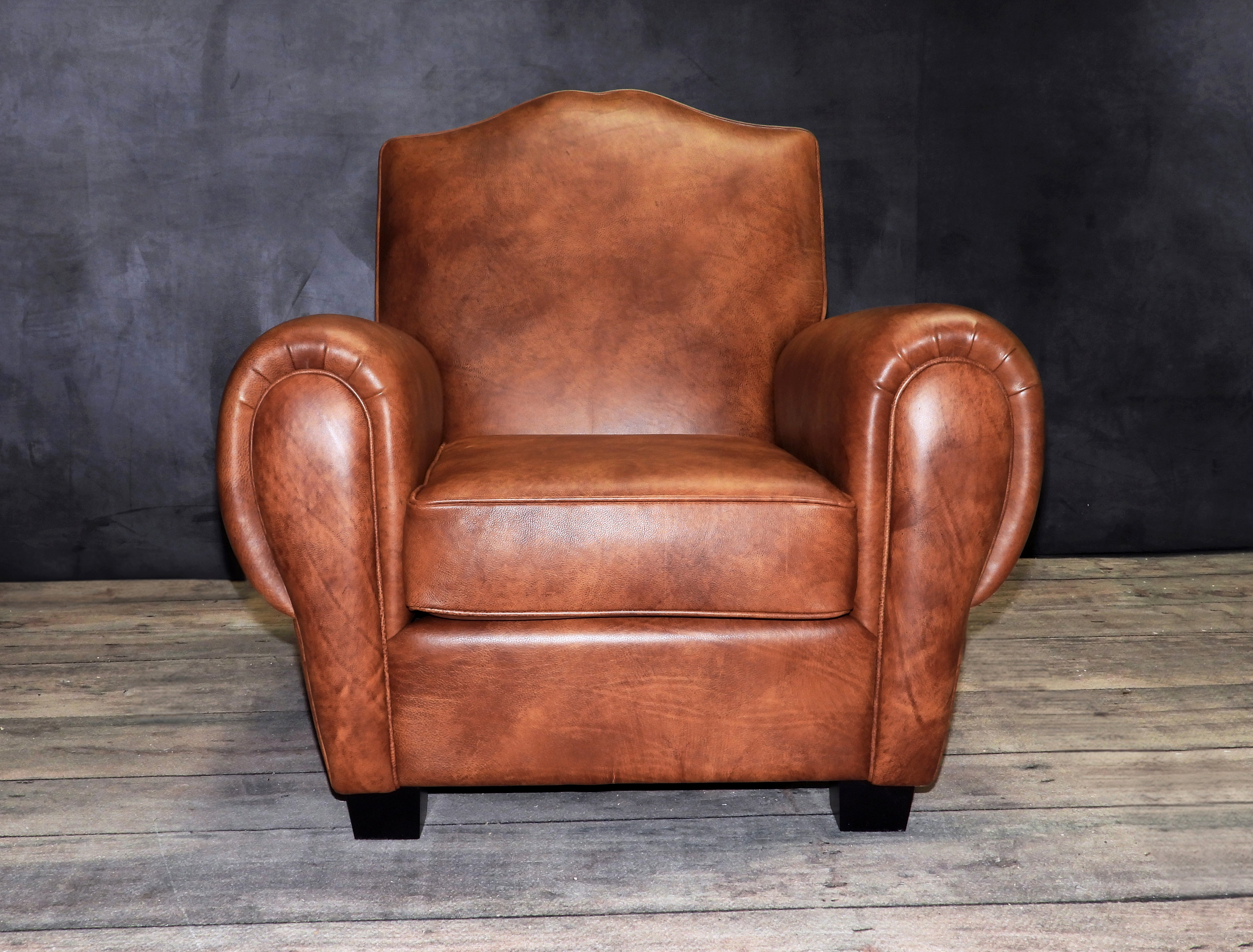 MOUSTACHE LEATHER CIGAR CHAIR