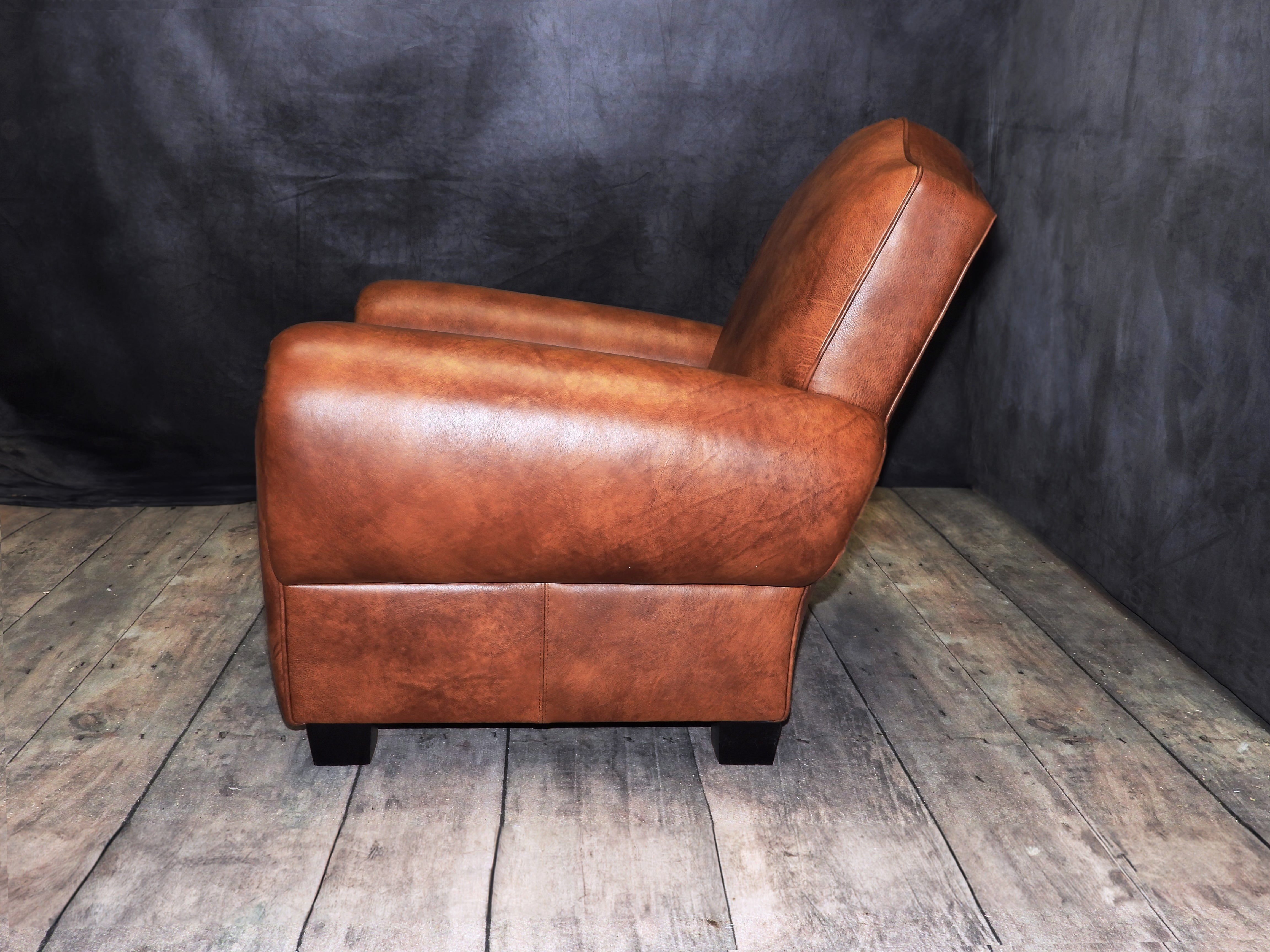 MOUSTACHE LEATHER CIGAR CHAIR