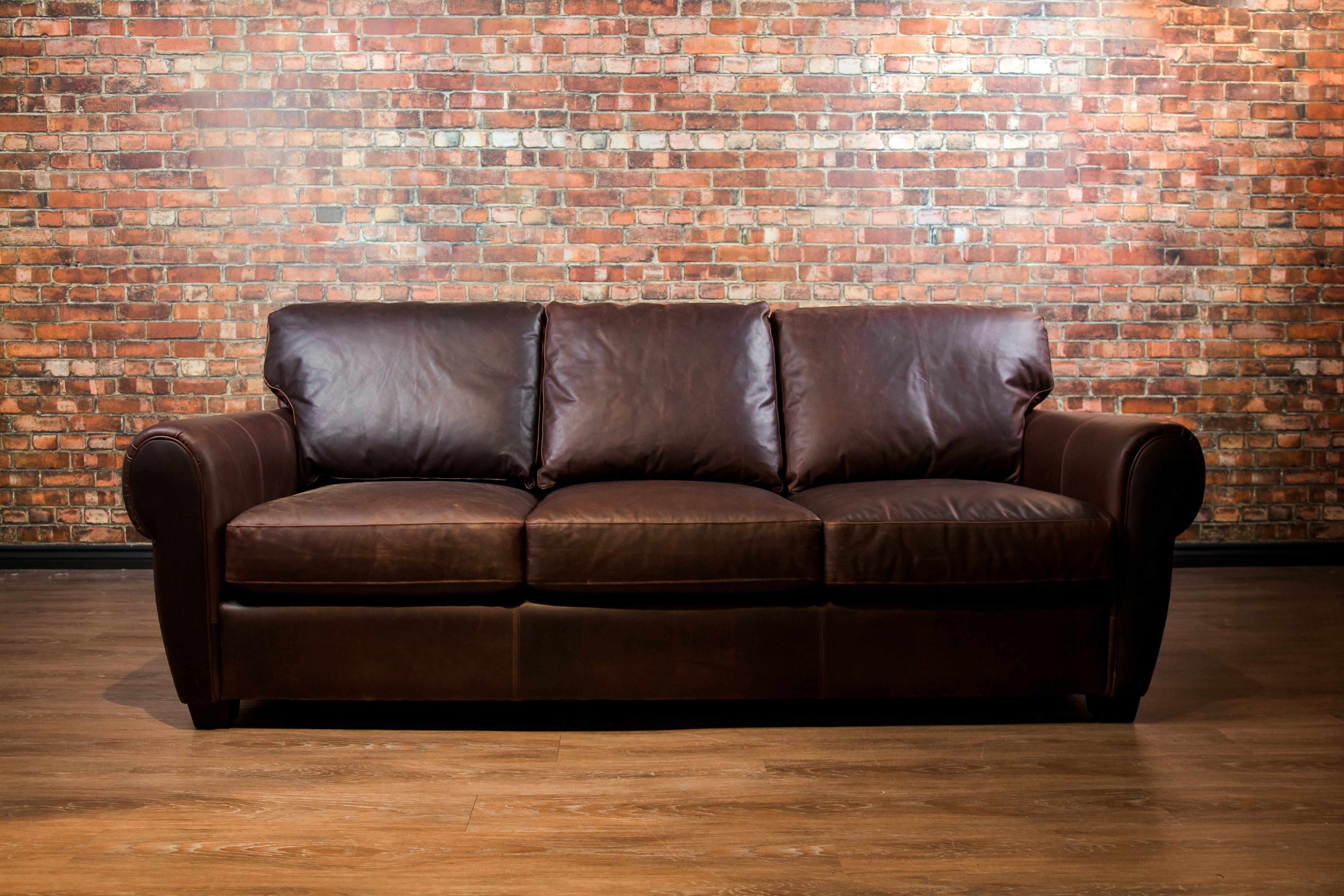 SHELDON LEATHER SOFA