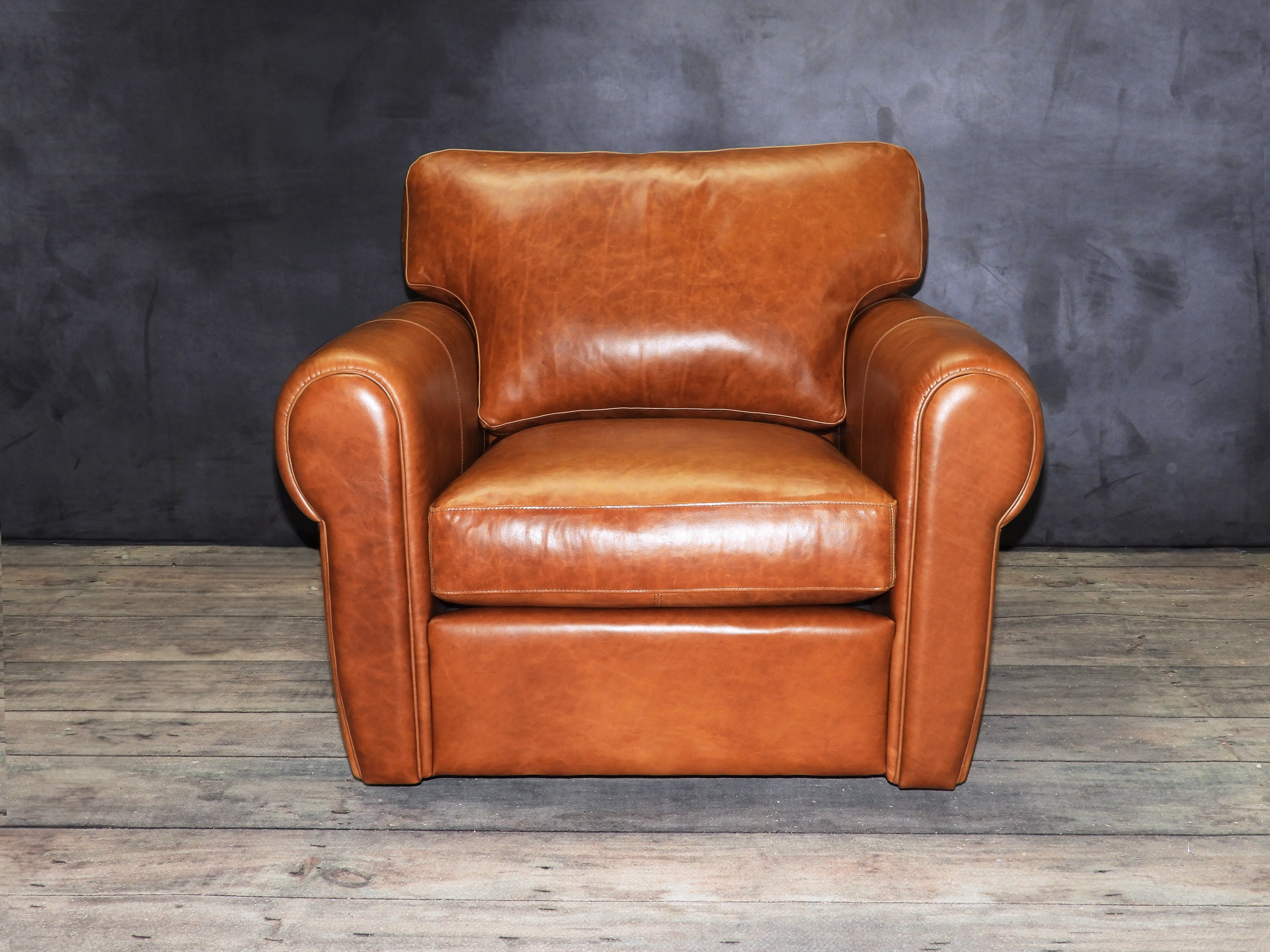 SHELDON LEATHER SWIVEL CHAIR