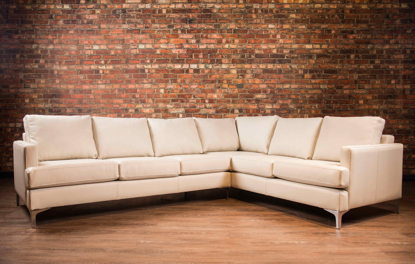 NEWYORK LEATHER SECTIONAL LHF