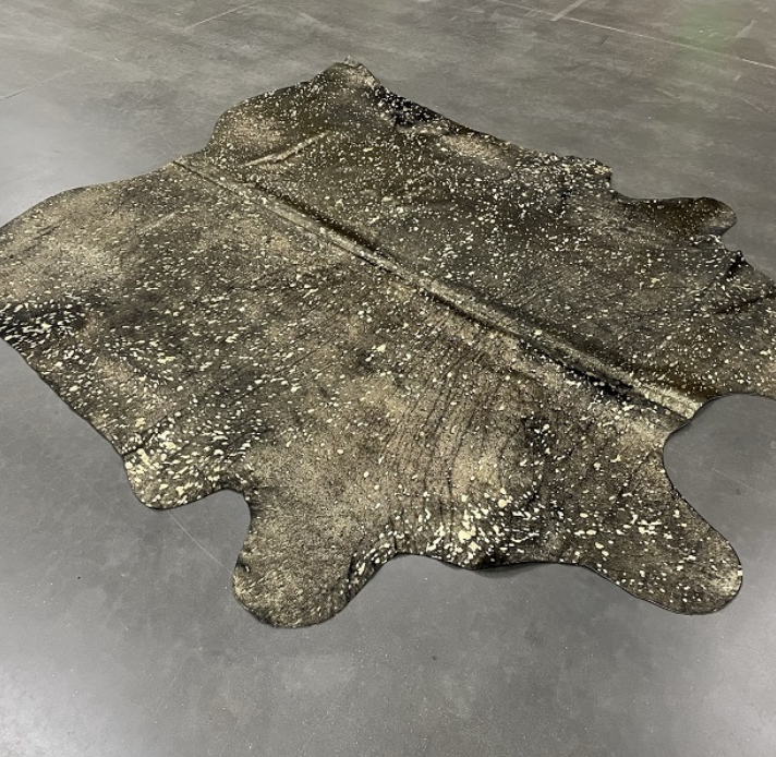 Starstruck Gold Glam Cowhide