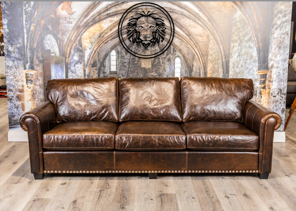 Duke Of Lancaster Leather Sofa