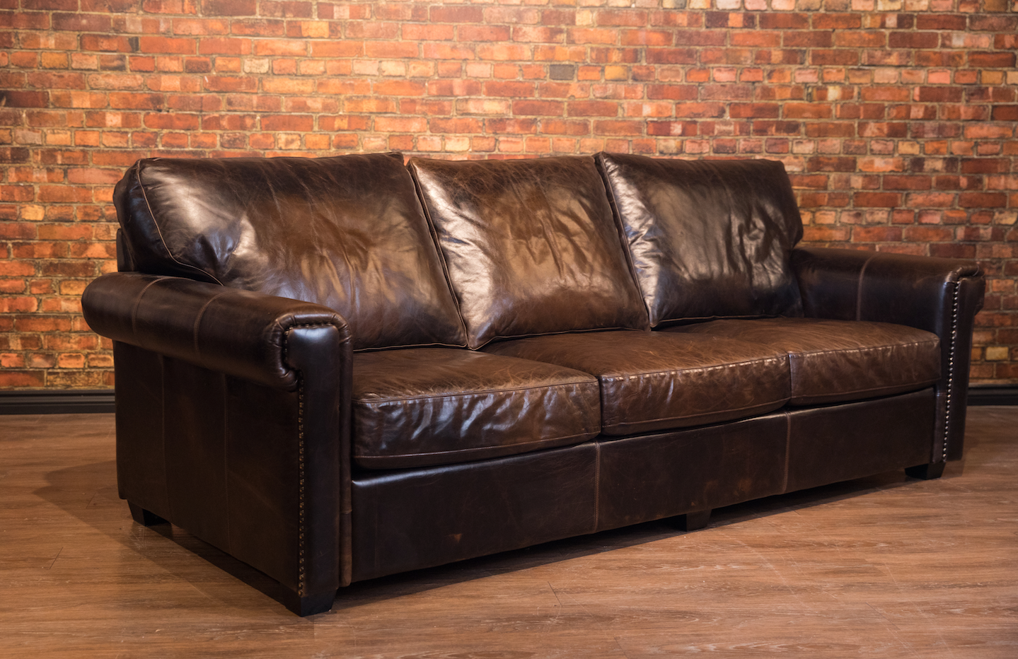 HOUSTON LEATHER SOFA