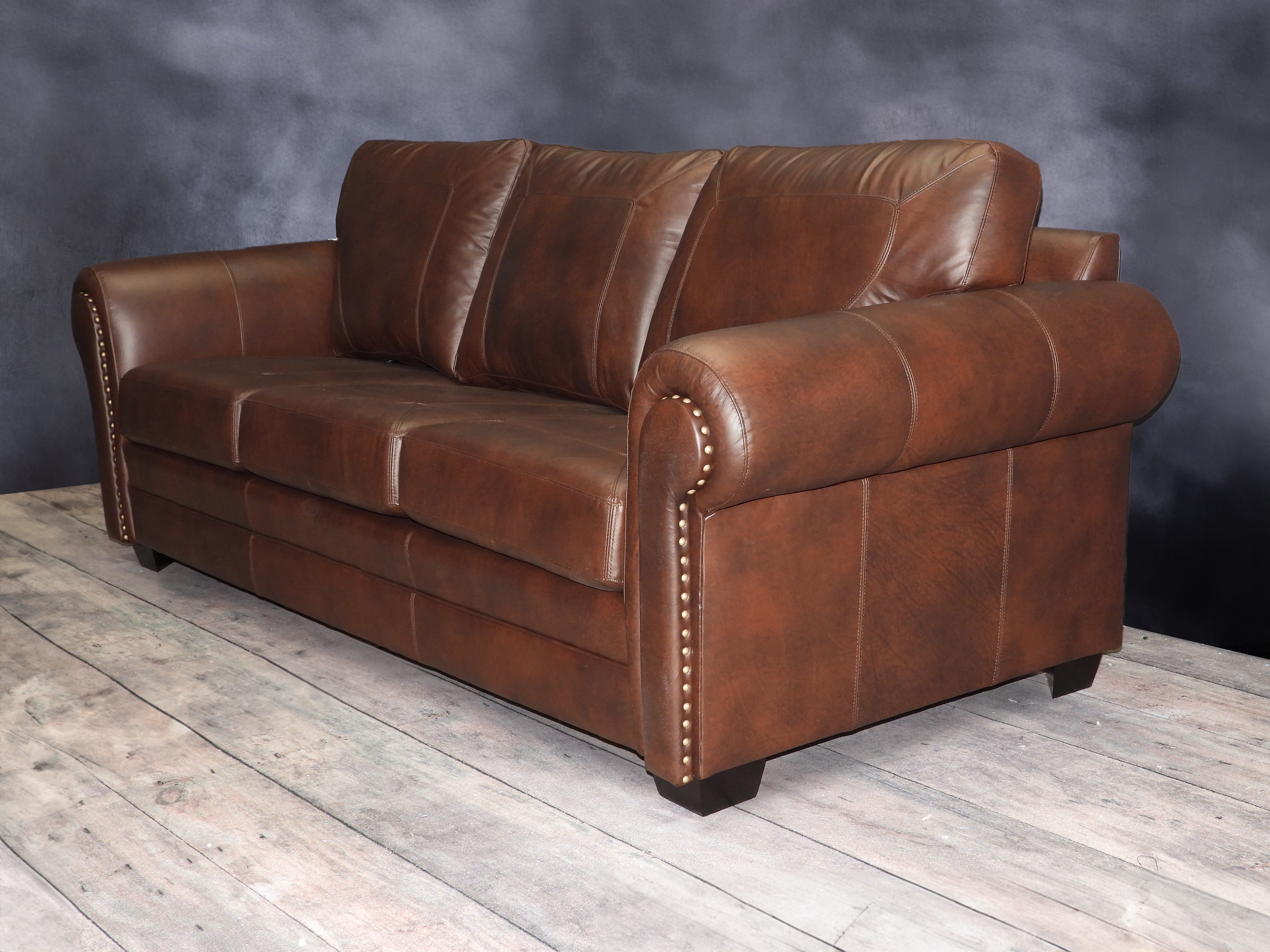 Kansas Leather Sofa